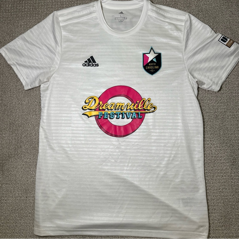Adidas White Dreamville Festival Jersey